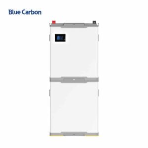 Blue Carbon Stackable Lithium Battery System 15kWh 12.5kWh 10kWh with Simple Screen for Home and Solar Energy Storage
