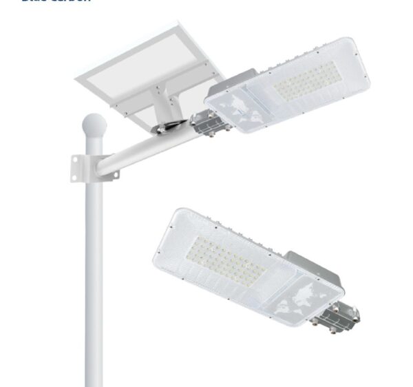 Blue Carbon Simplify Lights 1.0 Solar LED Outdoor Wall Light with Lithium Battery and IP65 Waterproof Design