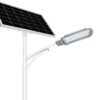 Blue Carbon 120W Solar Street Light - IP65 Waterproof High Lumen Outdoor LED