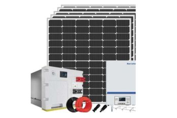 Blue Carbon 5kW All-in-One Solar Power System with panels