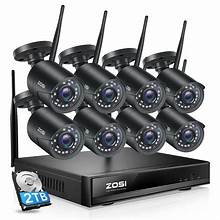 SANNCE 8CH 5MP DVR CCTV System 4/8pcs 5MP Video Security Cameras